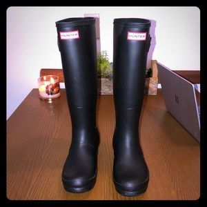 Hunter Rain Boot Black